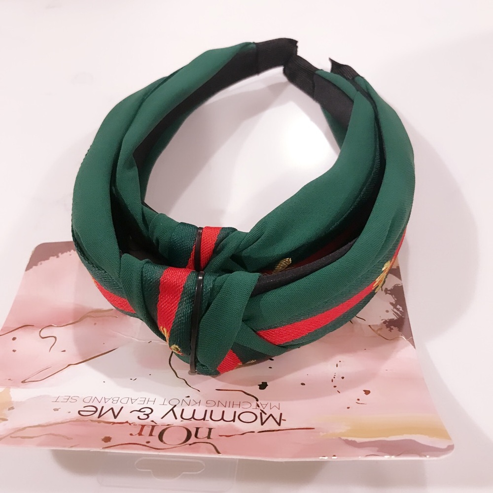 Mommy and me headband (two piece )